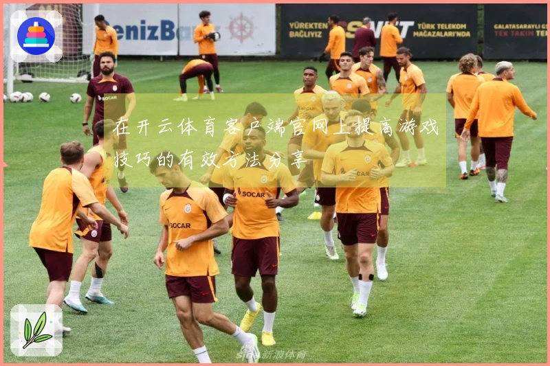 在开云体育客户端官网上提高游戏技巧的有效方法分享